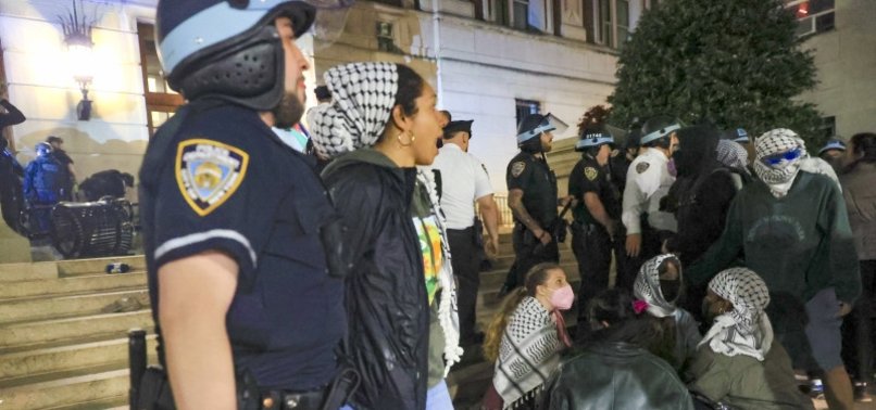 ABOUT 300 ARRESTED AT COLUMBIA UNIVERSITY, CITY COLLEGE PROTESTS: MAYOR