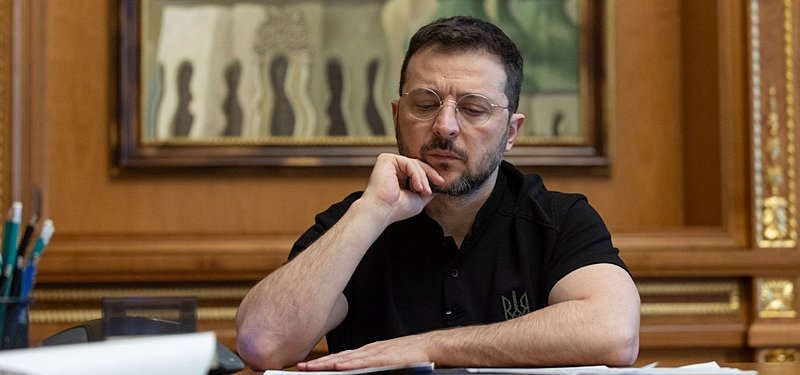 Zelensky accuses Russia of strike on 'own civilians' in Kursk region