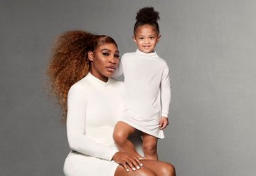 Serena Williams ve Kızı İlk Kez Poz Verdi