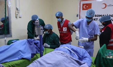 Turkish Red Crescent's eye surgery project to enable over 500 people in Somalia to see clearly again