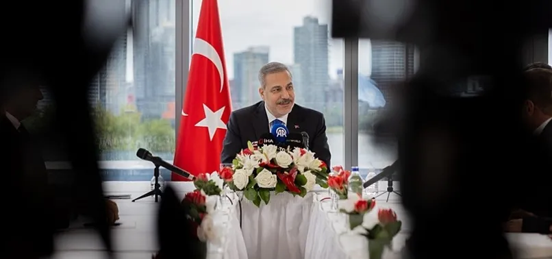 Photo: anews.com.tr Türkiye Pushed Diplomacy and Palestine at UN General Assembly, Fidan Says