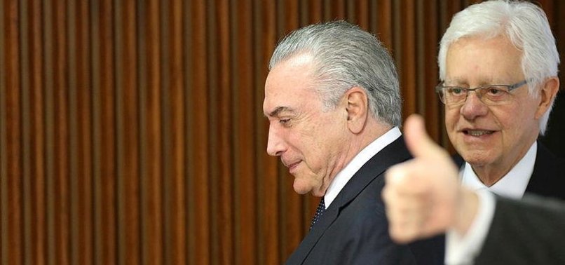 BRAZILS EX-PRESIDENT TEMER ARRESTED FOR LEADING CRIME RING