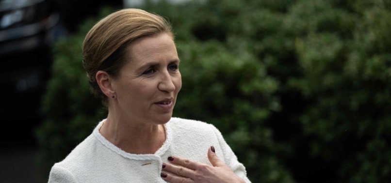 DANISH PM FREDERIKSEN SAYS SHE IS NOT A CANDIDATE TO HEAD NATO