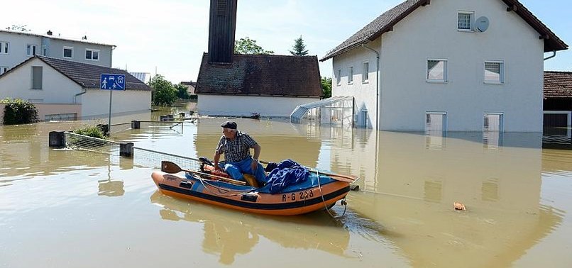 DRAMATIC SITUATION IN UPPER BAVARIA AFTER HEAVY RAIN