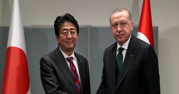 Erdoğan, outgoing Japanese premier speak over phone
