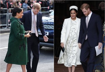 Meghan Markledan bir günde 2 stil!