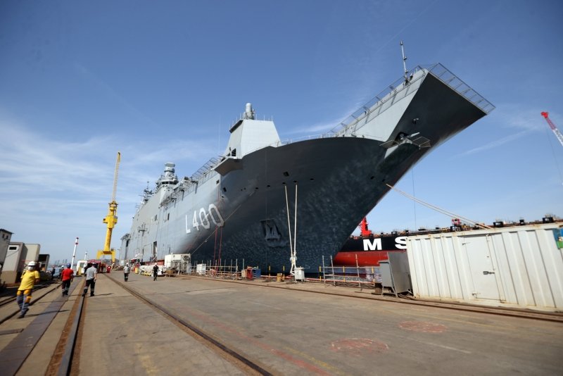 Biggest warship of Türkiye TCG Anadolu to be delivered by end of year