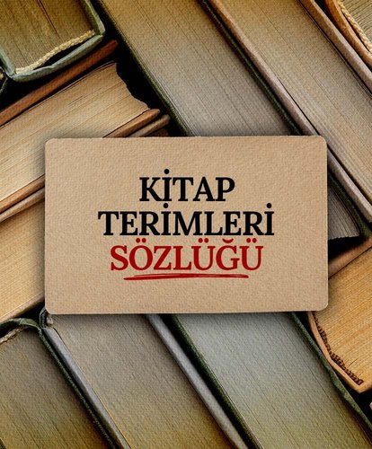 Kitap Terimleri Sözlüğü