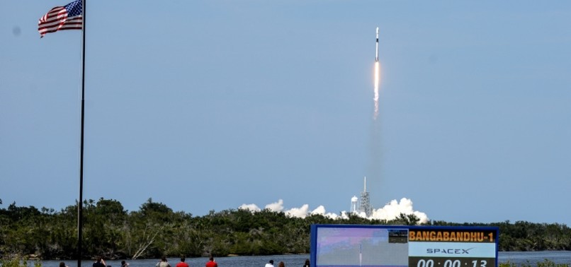 MUSK’S SPACEX CARRIES BANGLADESH’S FIRST SATELLITE WITH UPGRADED FALCON 9 ROCKET