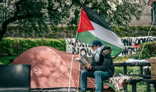 Pro-Palestine protesters at Danish university hopeful of divestment success