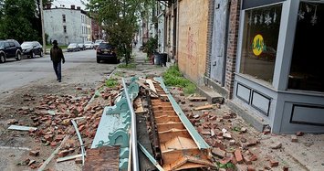 Cleanup underway a day after powerful storms pound Northeast, US