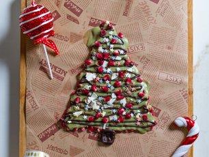 Narlı Çikolatalı Yeni Yıl Ağacı