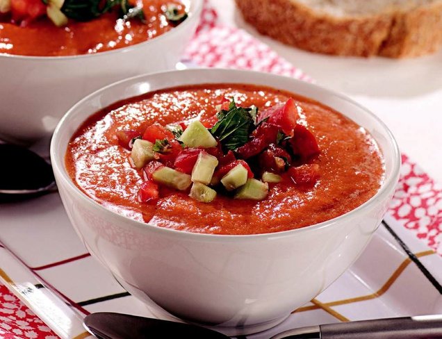 Domatesli Soğuk Çorba