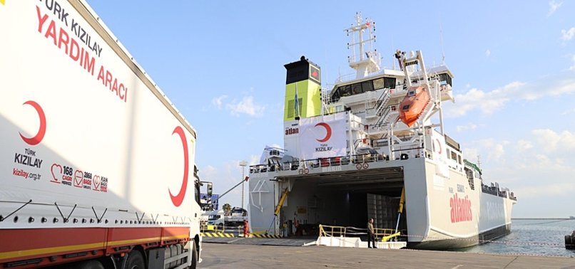 TÜRKIYES AID TO GAZA SINCE LAST OCT. 7 REACHES 42,000 TONS