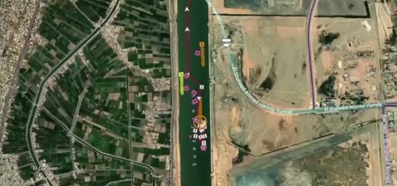 TANKERS BW LESMES AND BURRI IN LIGHT COLLISION WITHIN SUEZ CANAL