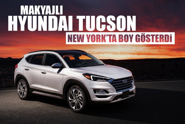 MAKYAJLI HYUNDAİ TUCSON NEW YORK'TA BOY GÖSTERDİ