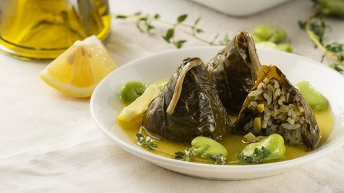 Baklalı Yaprak Sarma