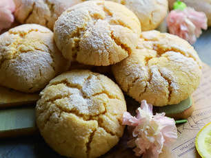 Limonlu Çatlak Kurabiye