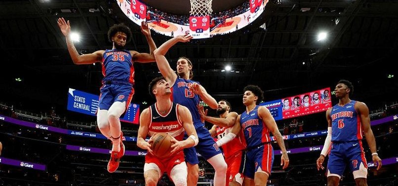 KYLE KUZMA SCORES 23 AS WIZARDS SEND PISTONS TO 8TH STRAIGHT LOSS