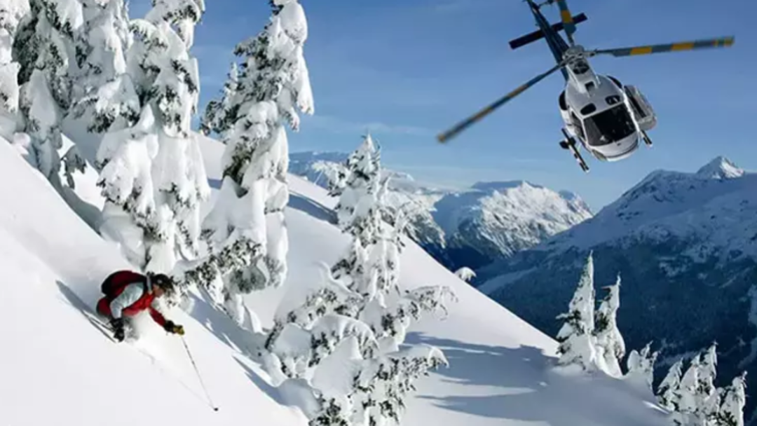 KAÇKAR’DA HELISKI HEYECANI YAŞANIYOR