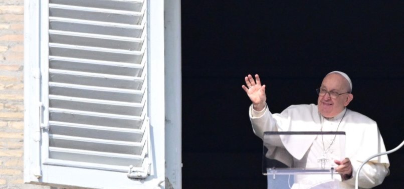 POPE FRANCIS SAYS WAR IS IN ITSELF A CRIME AGAINST HUMANITY