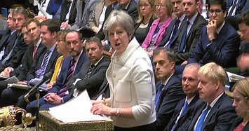 British PM May defends 'legal and moral' strikes in Syria