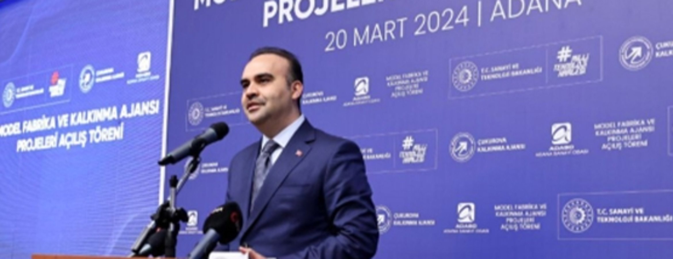 Sanayi ve Teknoloji Bakanı Kacır, Adana’da proje açılış töreninde konuştu:
