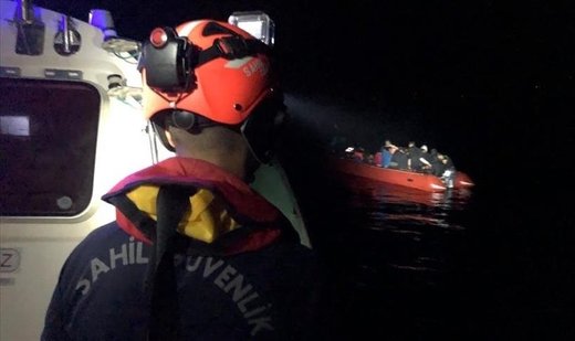 Türkiye rescues 58 irregular migrants in Aegean Sea