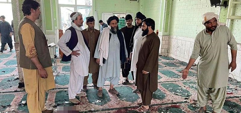 Suicide attack on Shiite mosque in Afghanistan's Kandahar leaves dozens dead