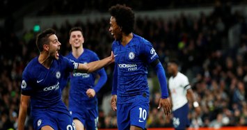 Chelsea outplay Tottenham Hotspur with Willian double