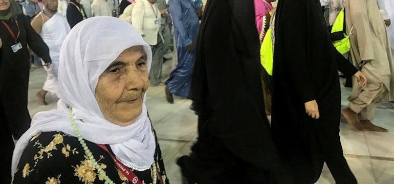 TURKEY’S OLDEST UMRAH PILGRIM ARRIVES IN HOLY LAND