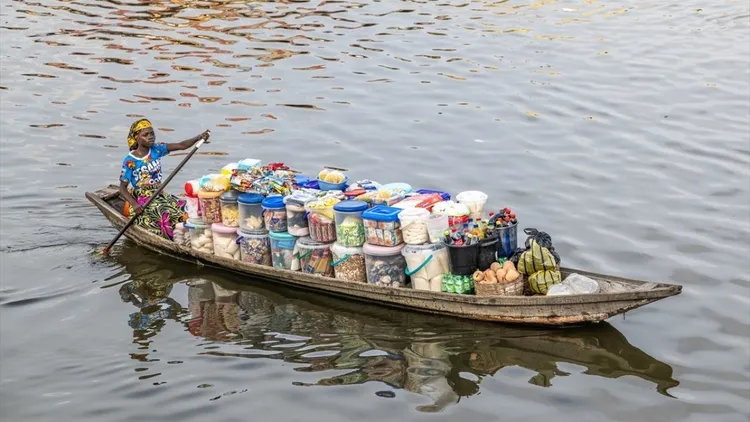 Drone captures Benins water village, Ganvie, thriving like Africas Venice