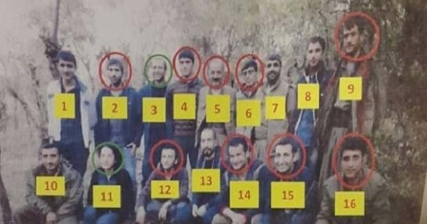 Terör örgütü PKK’nın üst düzey 16 yöneticisinden 9’u öldürüldü