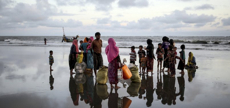 BANGLADESH POLICE RESCUE 16 ROHINGYA ATTEMPTING TO FLEE