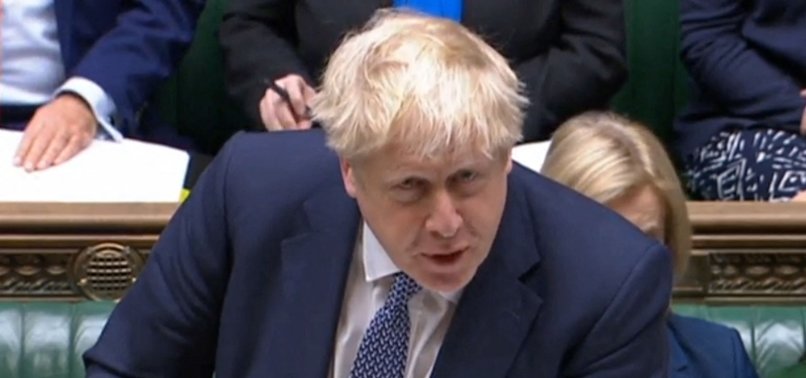 UK PM JOHNSON SAYS PUTIN CANNOT BE ALLOWED TO REWRITE THE RULES OVER UKRAINE