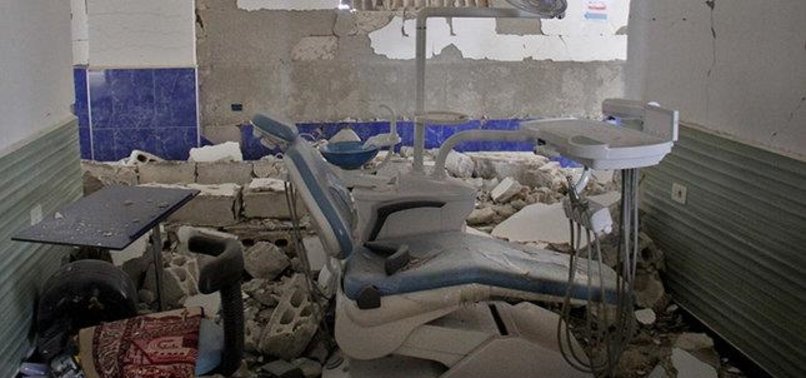 SEVEN SYRIA HOSPITALS DESTROYED IN AIRSTRIKES THIS MONTH