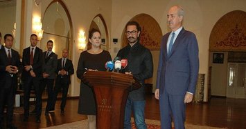 Indian actor Aamir Khan meets Turkish culture minister