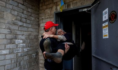 Civilians in Ukraine's Chasiv Yar city struggle to survive in shelters amid ongoing Russian attacks