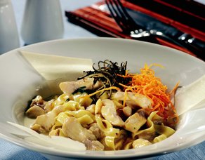 Alabalıklı Tagliatelle
