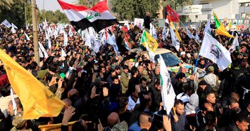 Thousands in Baghdad mourn top Iranian general Qasem Soleimani killed in US airstrike