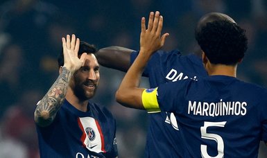 Messi sends PSG two points clear with Lyon win