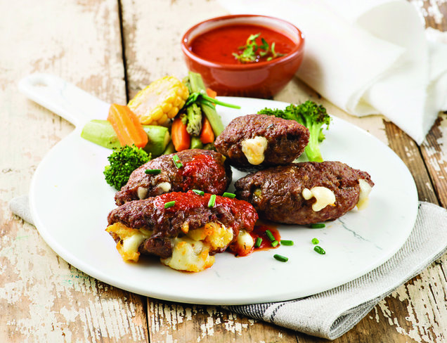 Sebze Püresi Dolgulu Köfte