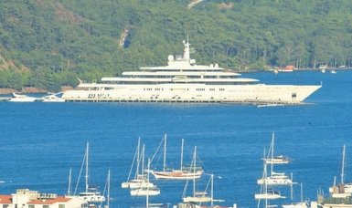 Roman Abramovich's lavish $1.2 billion yacht graces Marmaris coast