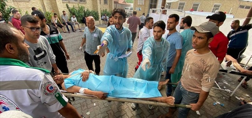 AL-AHLI HOSPITAL IN GAZA EXCEEDS CAPACITY, PATIENTS BLEEDING TO DEATH, SAYS HEALTH MINISTRY