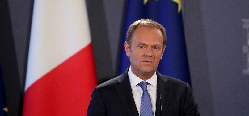 EUS TUSK SAYS LAST CALL TO SHOW CARDS IN BREXIT TALKS