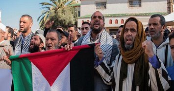 Thousands of Moroccans decry Trump in Rabat protest