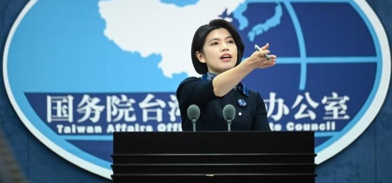 CHINA URGES TAIWAN TO STOP MILITARY CONFRONTATION
