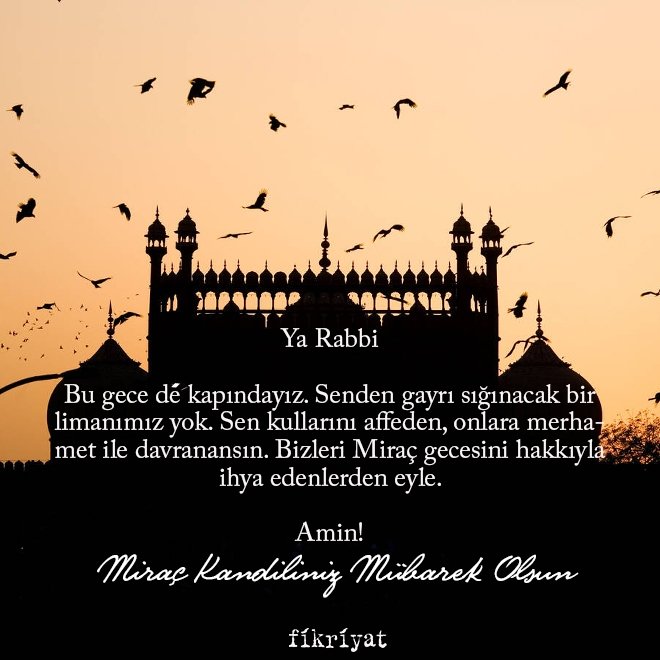 Miraç Kandili mesajları ve sözleri 2022: Anlamlı, dualı, resimli, kısa ve uzun Miraç Kandili mesajları