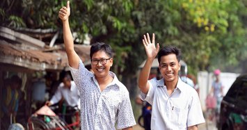 Reuters journalists freed from Myanmar prison