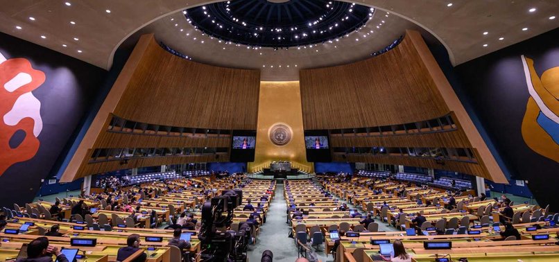 UN GENERAL ASSEMBLY ADOPTS RESOLUTION CALLING TO END ISRAELI OCCUPATION WITHIN 12 MONTHS